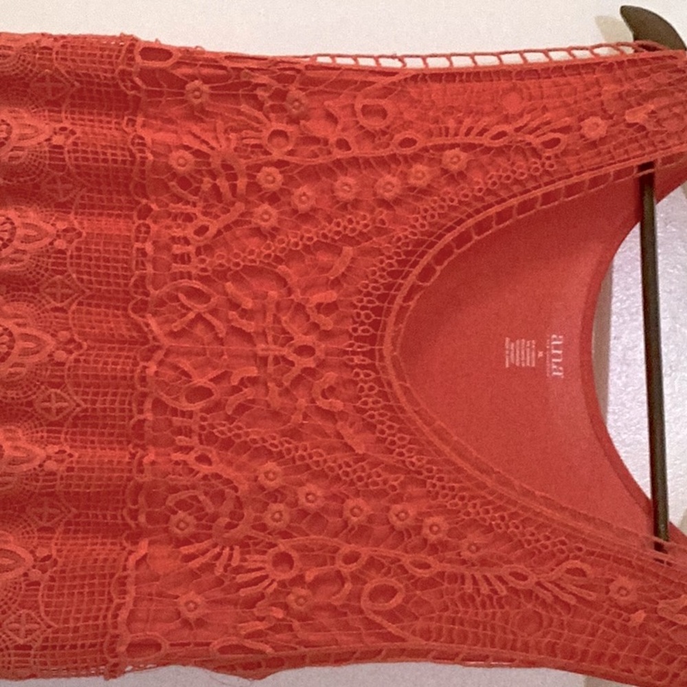 Maxi Orange Summer Dress